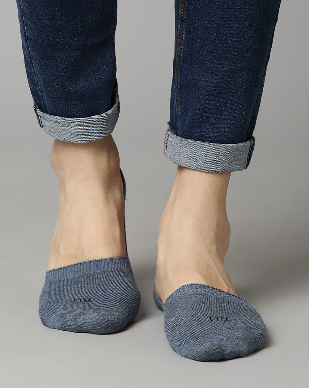 Loafer Socks - Blue/Grey