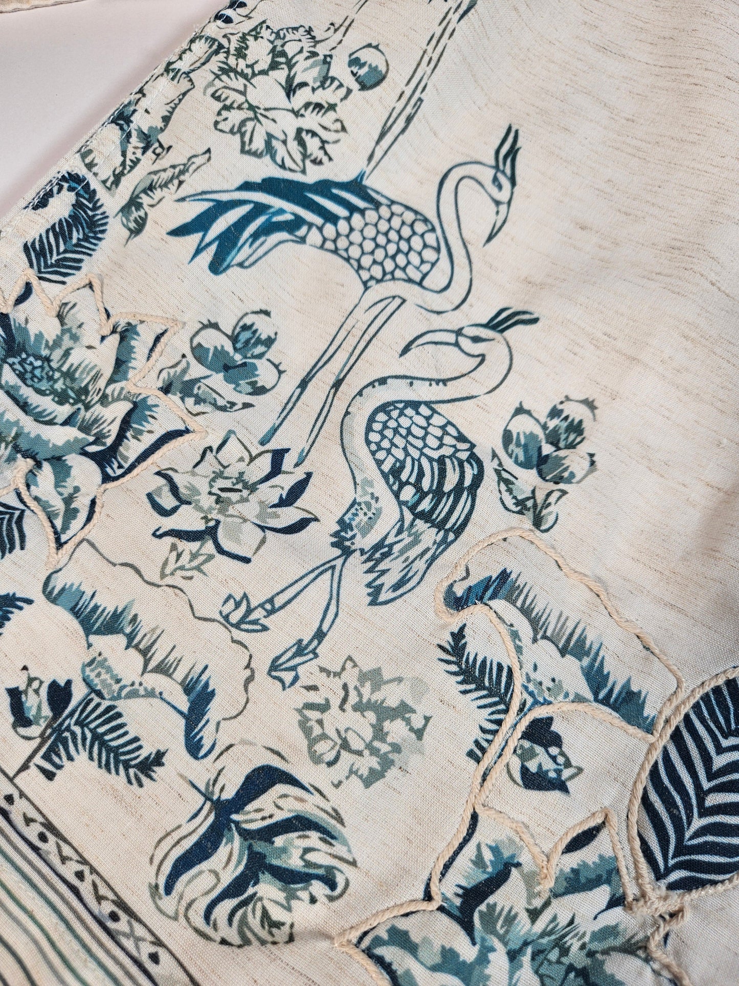 Artful Print Cotton Blend Shirt