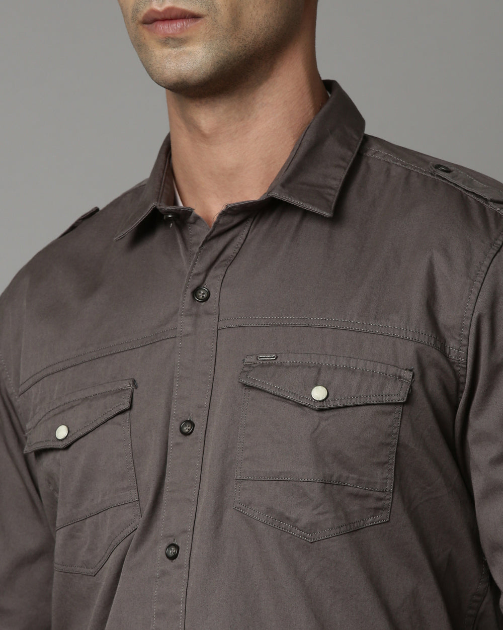Urban Utility Shirt Dark Grey