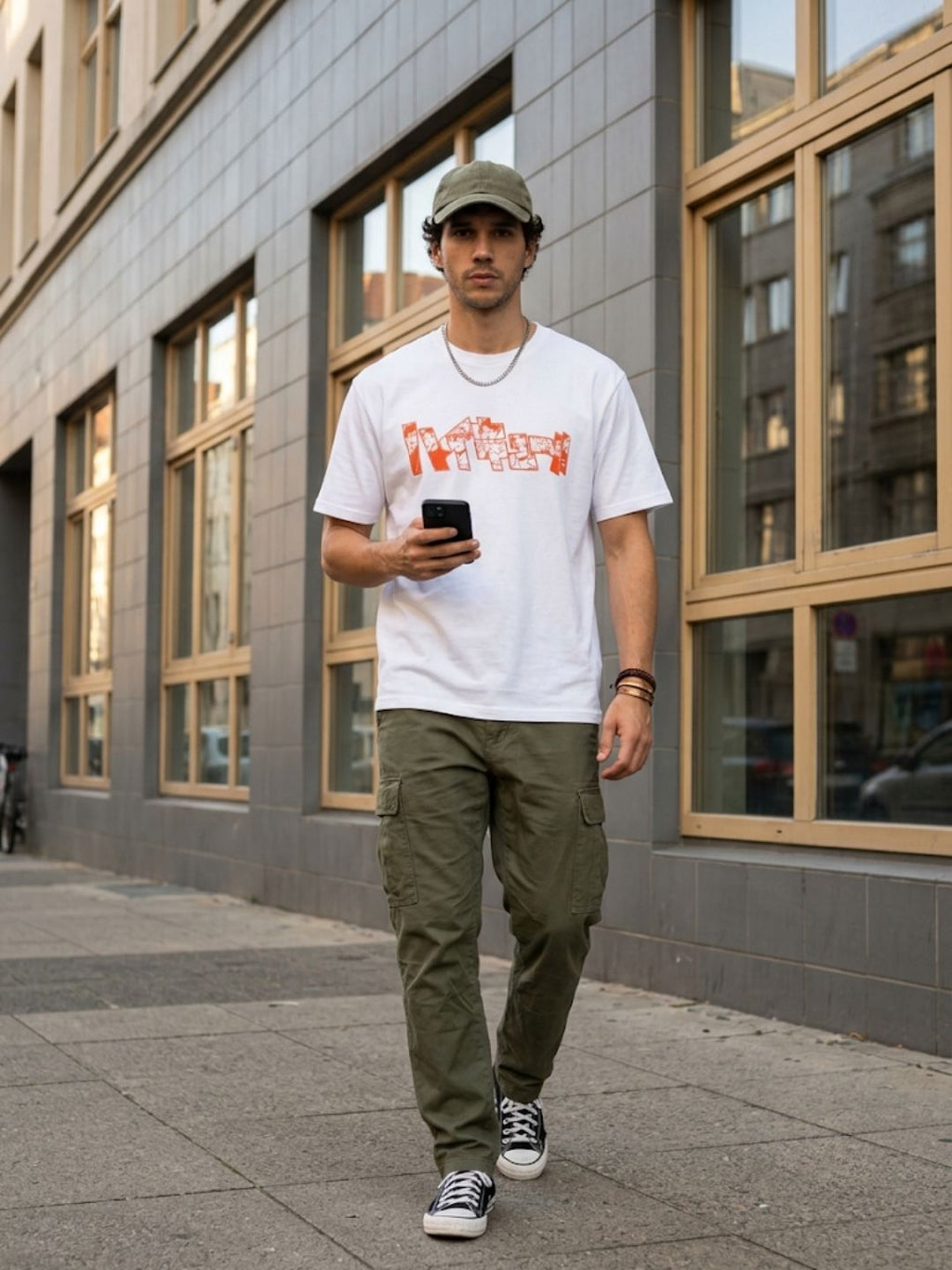 White Oversized Bio Wash Terry