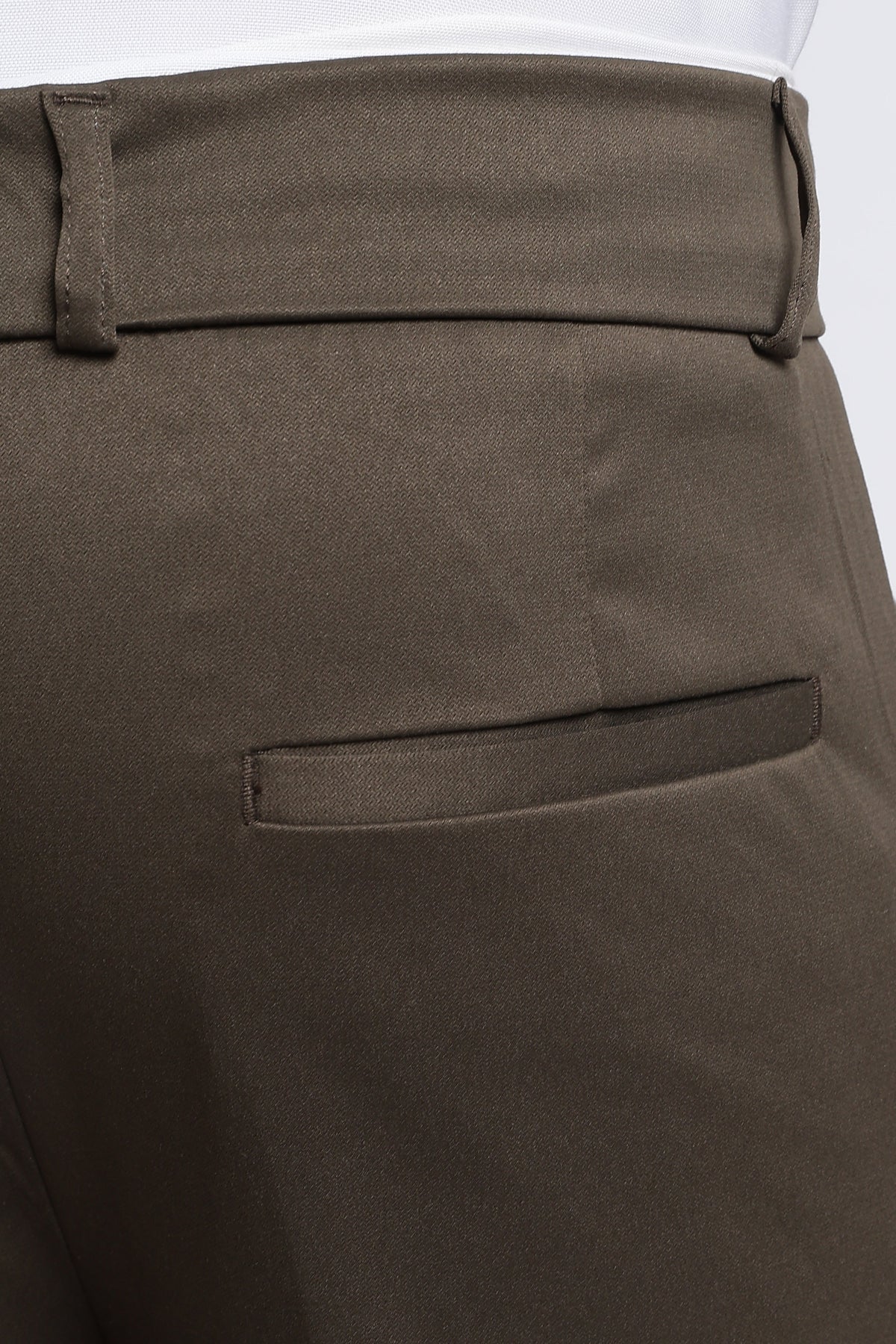 Men Boot Cut Suede-Brown