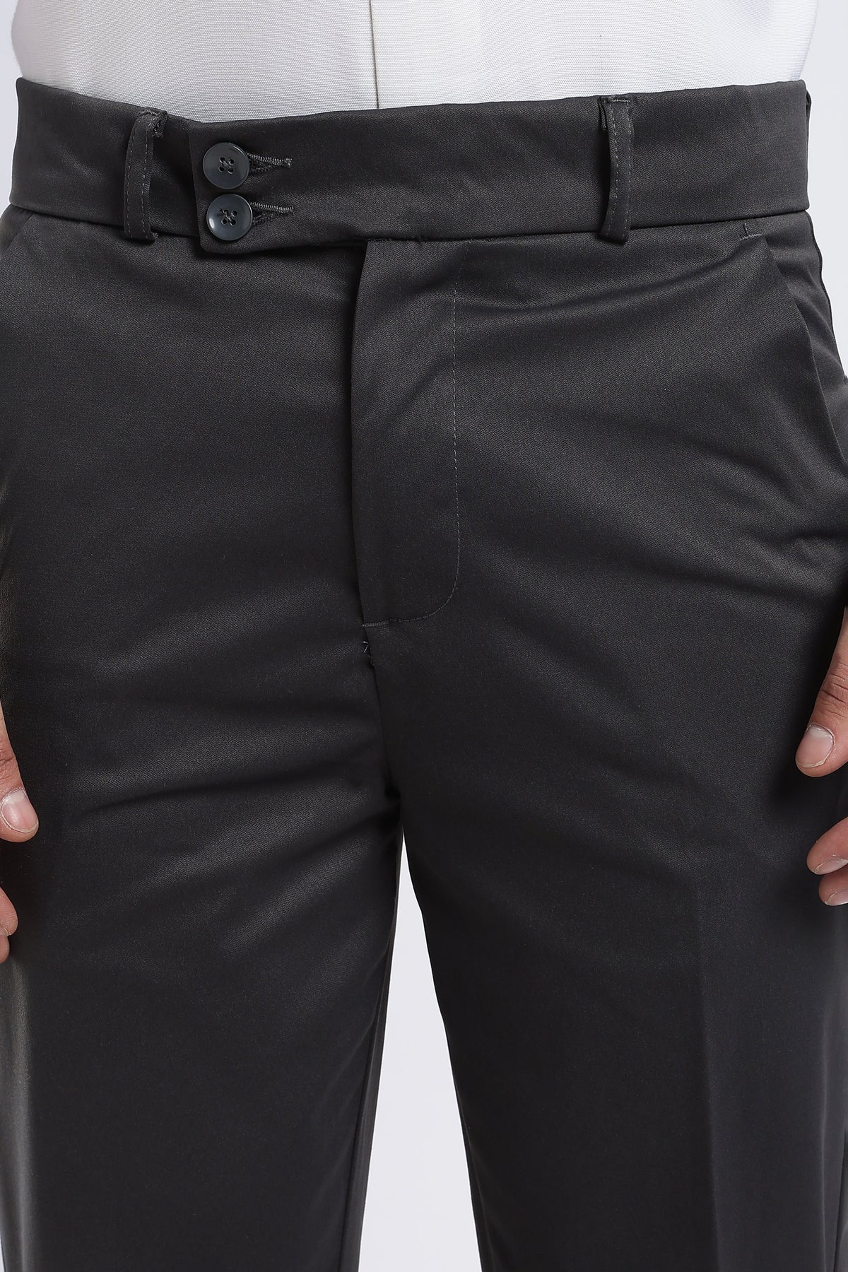 Men Boot Cut Suede-Navy