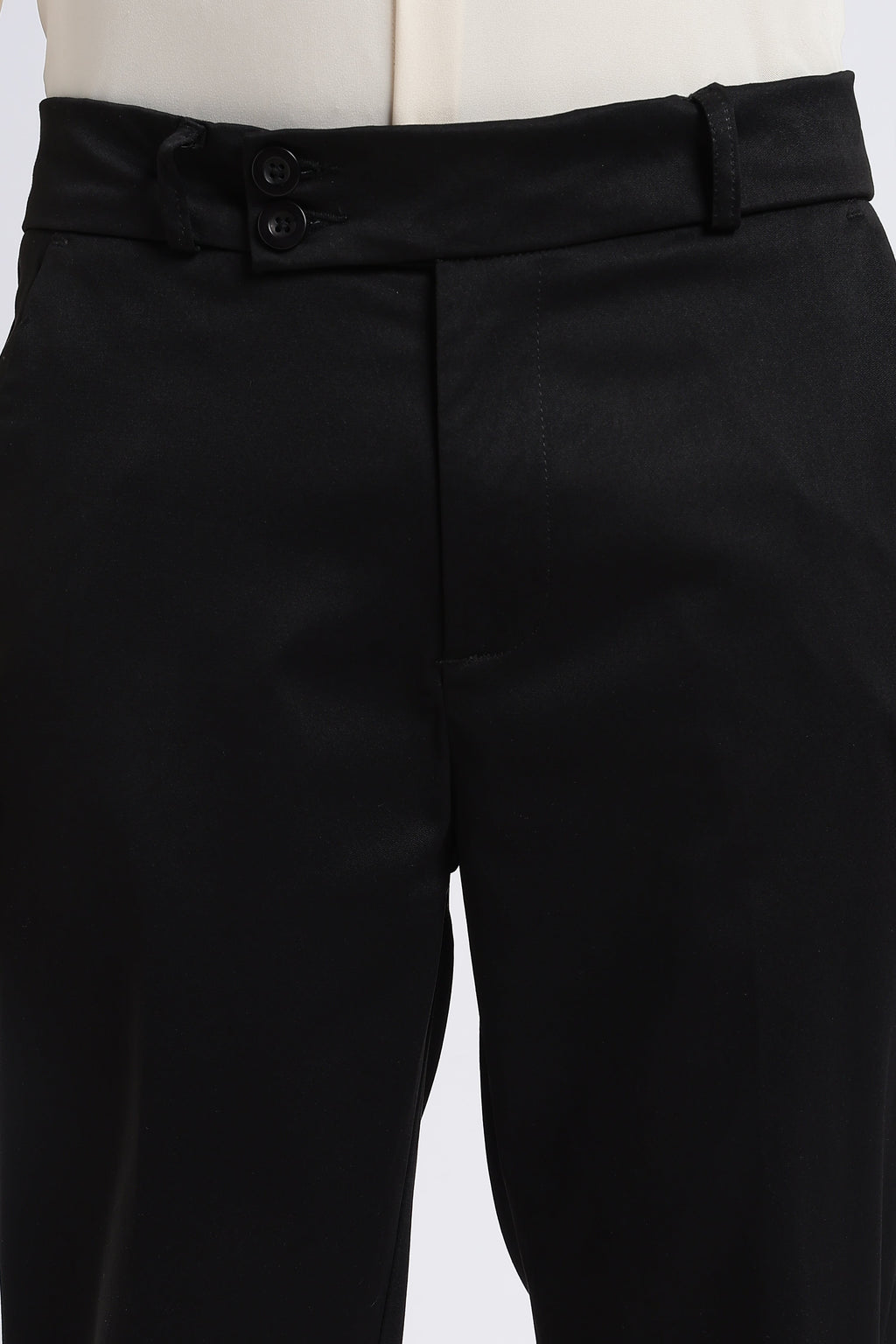 Men Boot Cut Suede-Black