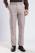 Men Boot Cut Linen Slub-Fawn