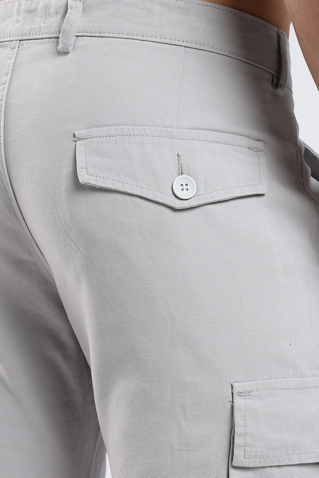 Men Dobby Cargo-Lt Grey