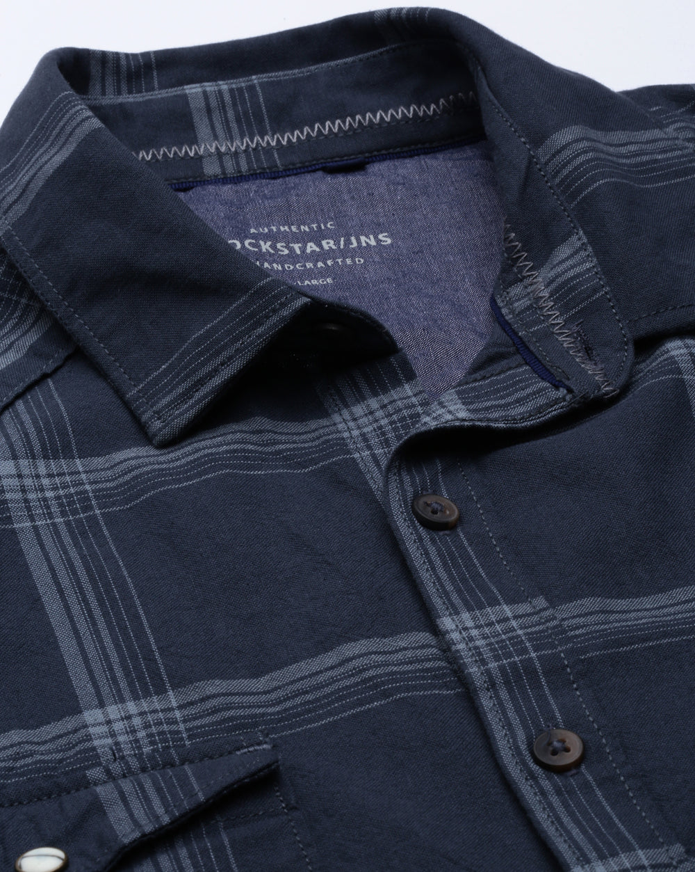 Swing Grey Checkered Shirt