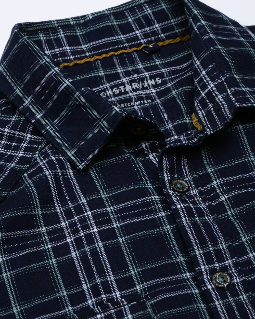 Swing Blue Checkered Shirt