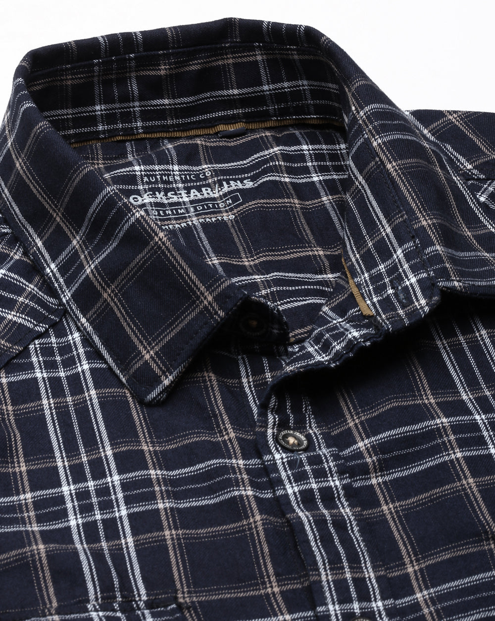 Swing Indigo Blue Checkered Shirt