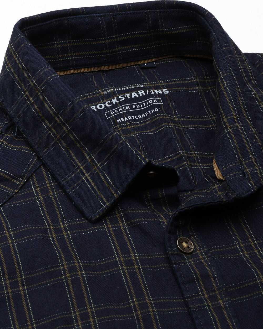 Swing Indigo Green Checkered Shirt
