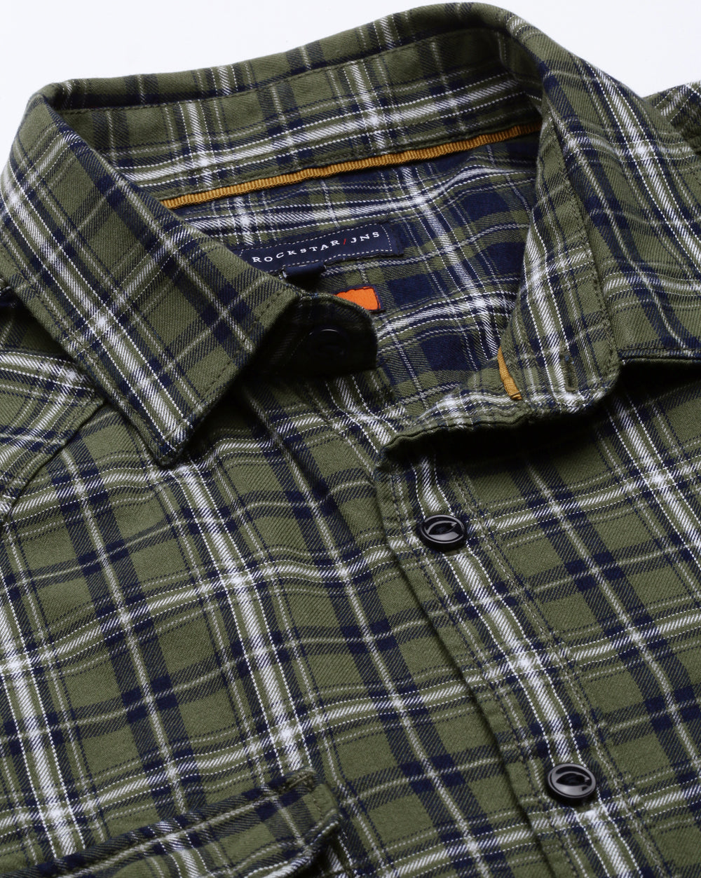 Swing Forever Olive Checkered Shirt