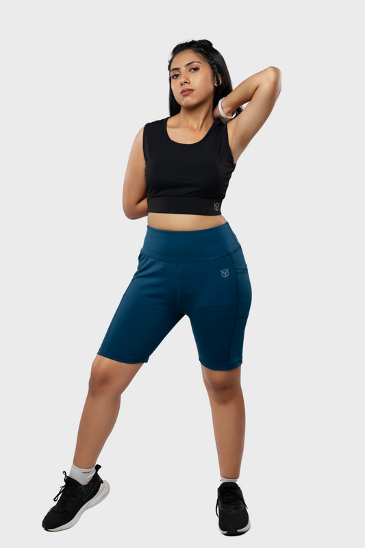 Verveflex: Active High Waist Bike Shorts