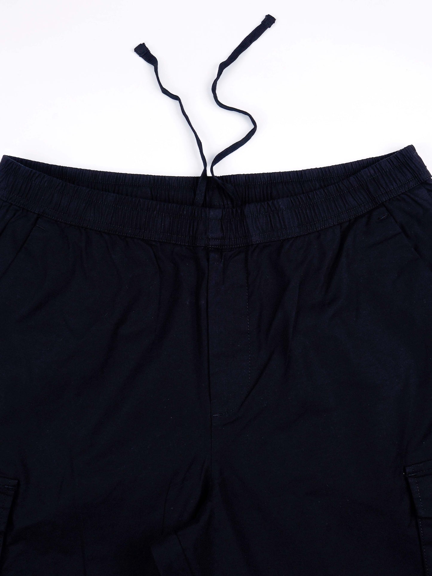 Relaxed Light Cotton Black Joggers