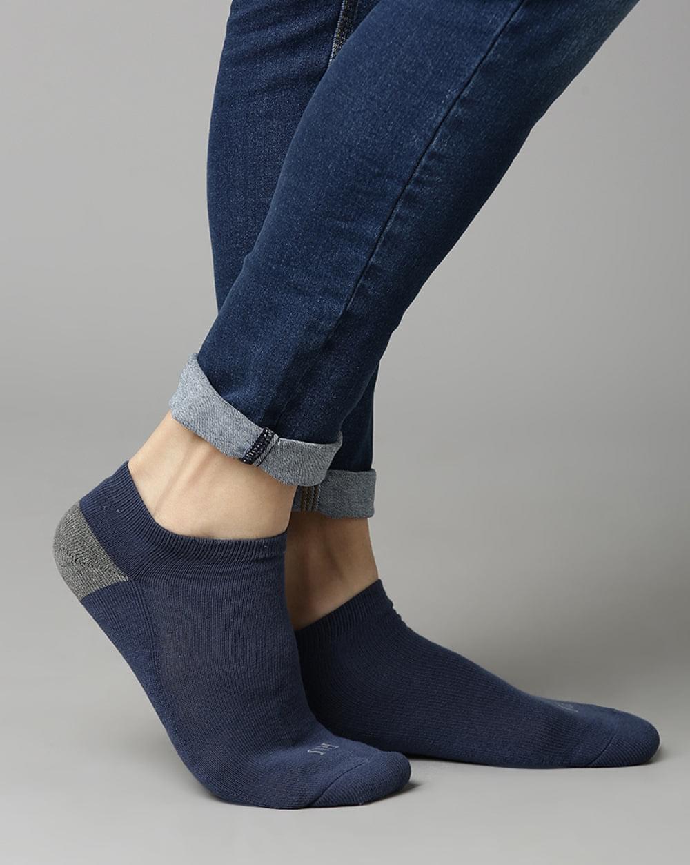 Ankle Socks - Blue/Grey