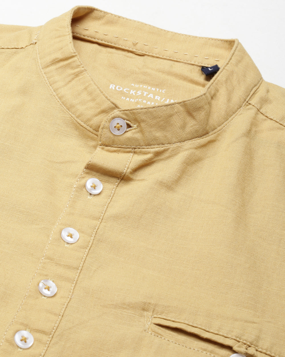 Classic Kurta Light Yellow