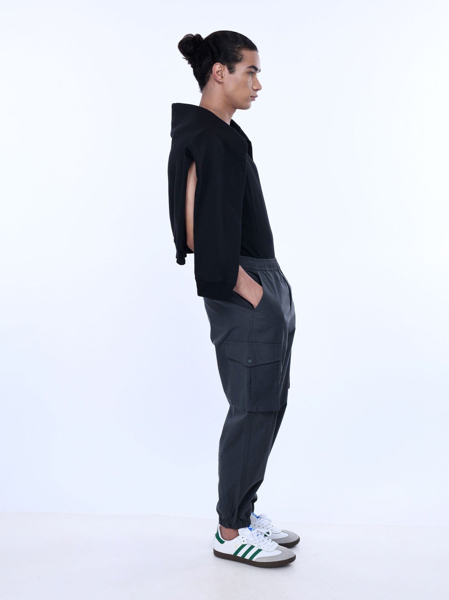 Relaxed Light Cotton Grey Joggers