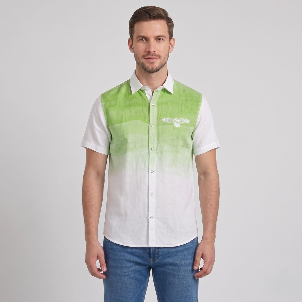 Green Ombre Resort Shirt