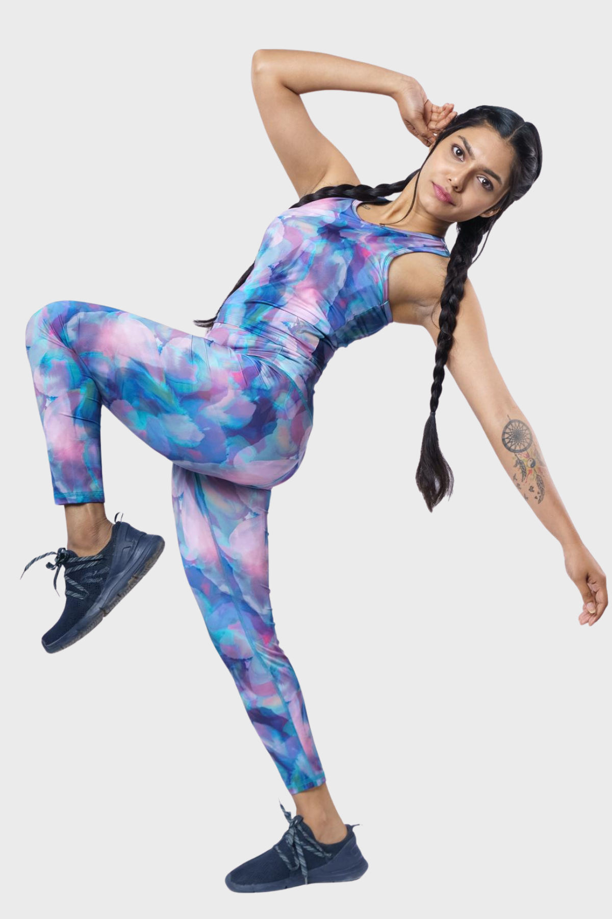 Aligntek: Stretchy Cool Tank-integerated Padded Bra