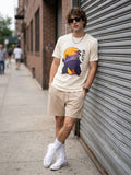White Round Neck T-Shirt - 100% Cotton Bio Wash