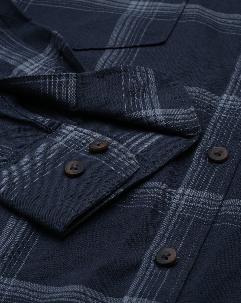 Swing Grey Checkered Shirt