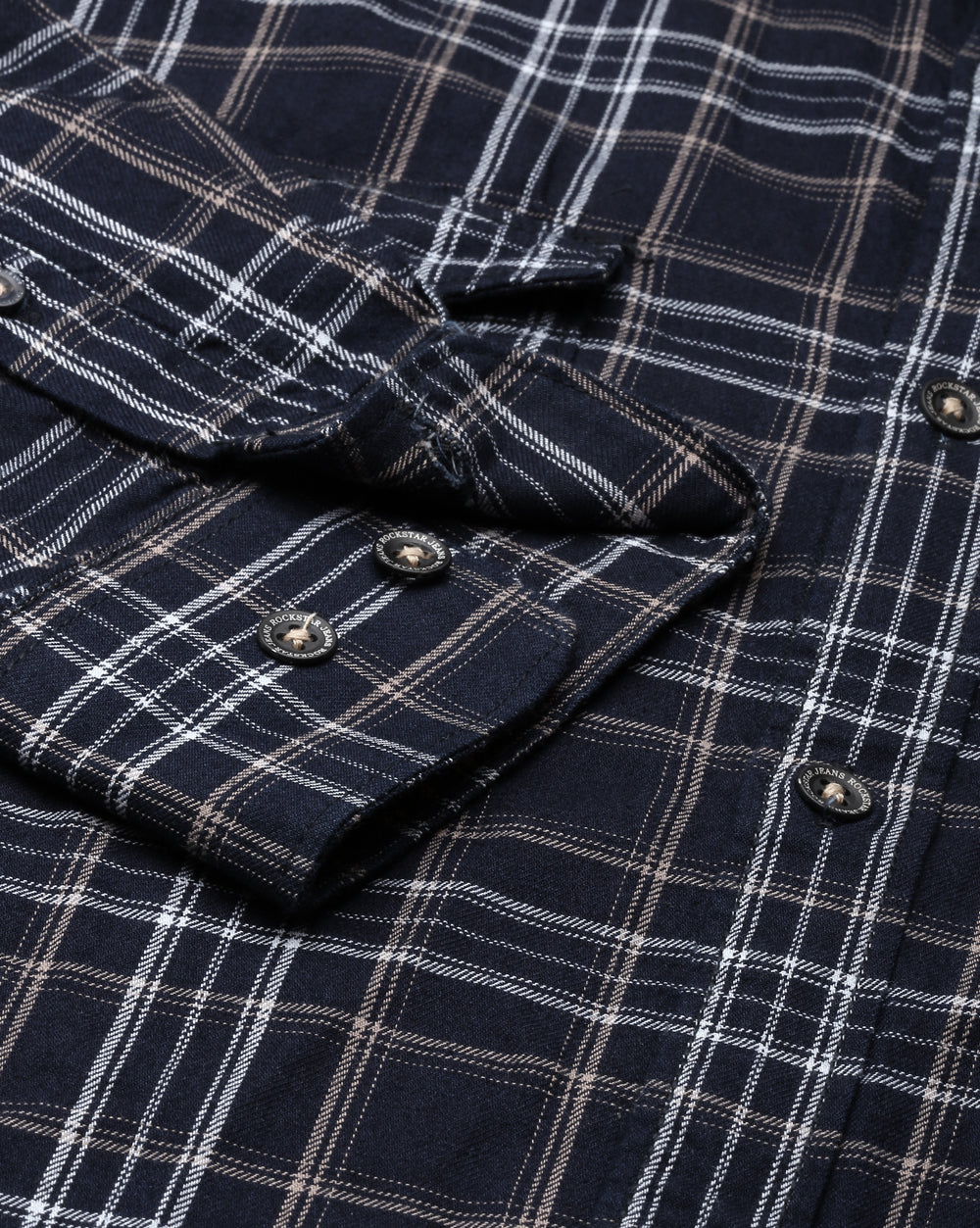 Swing Indigo Blue Checkered Shirt
