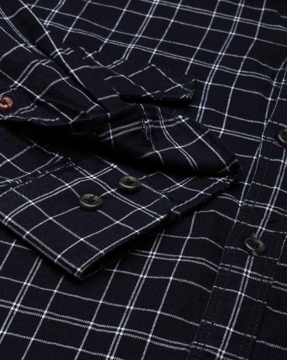 Swing Midnight Blue Checkered Shirt