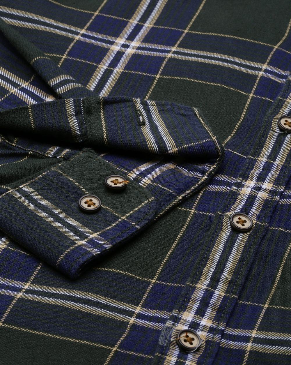 Sway Green Checkered Shirt