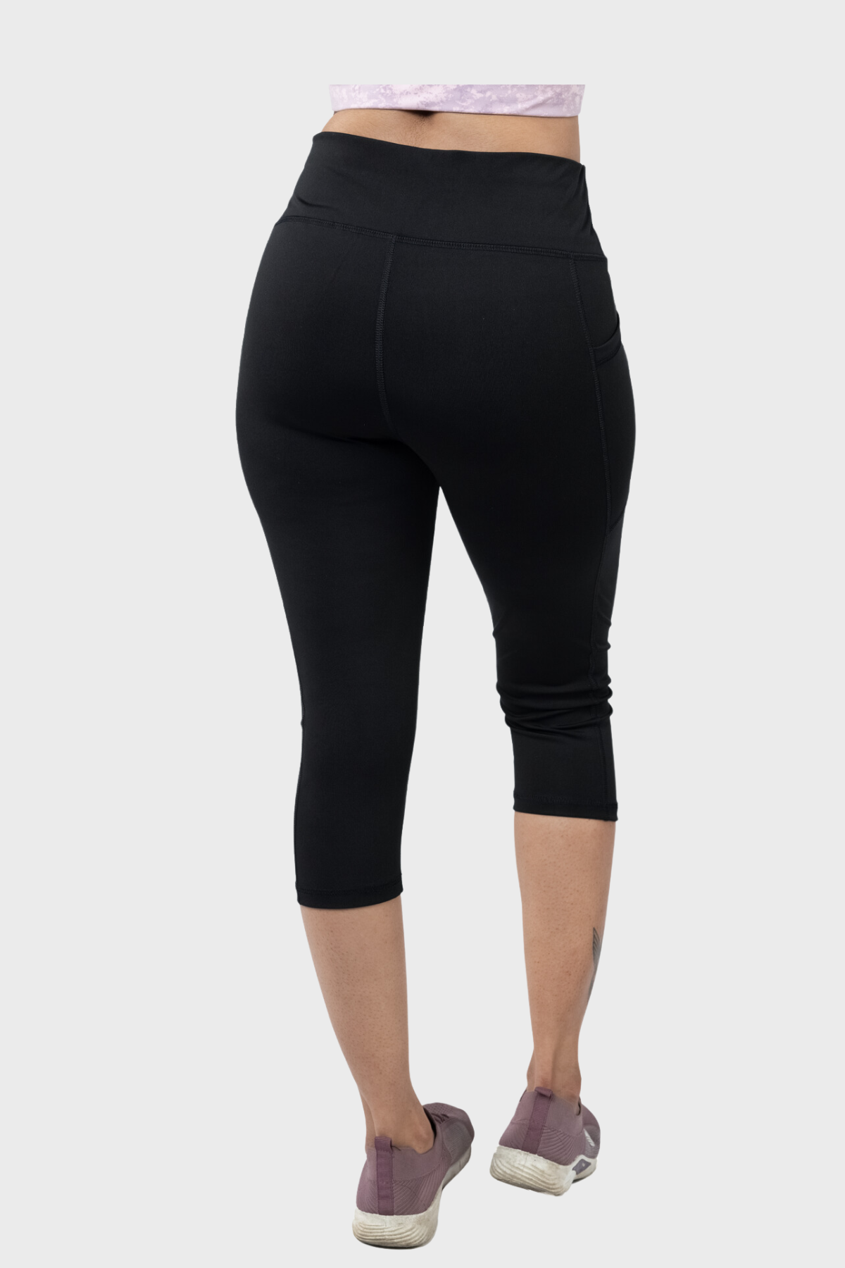 Verveflex:active Crop Legging/ Tights- High Waist-2 Pockets