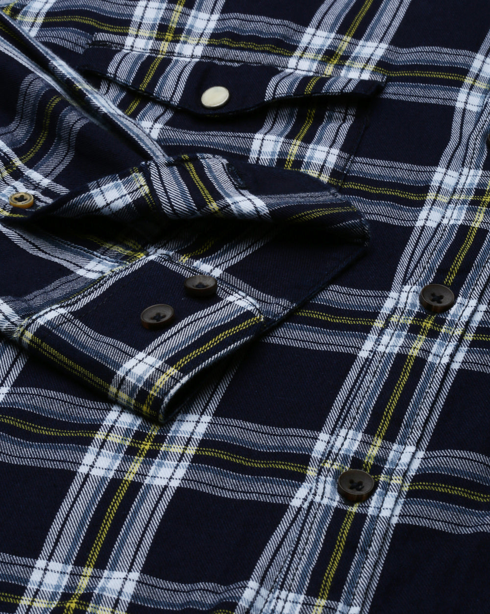 Swing True Blue Checkered Shirt