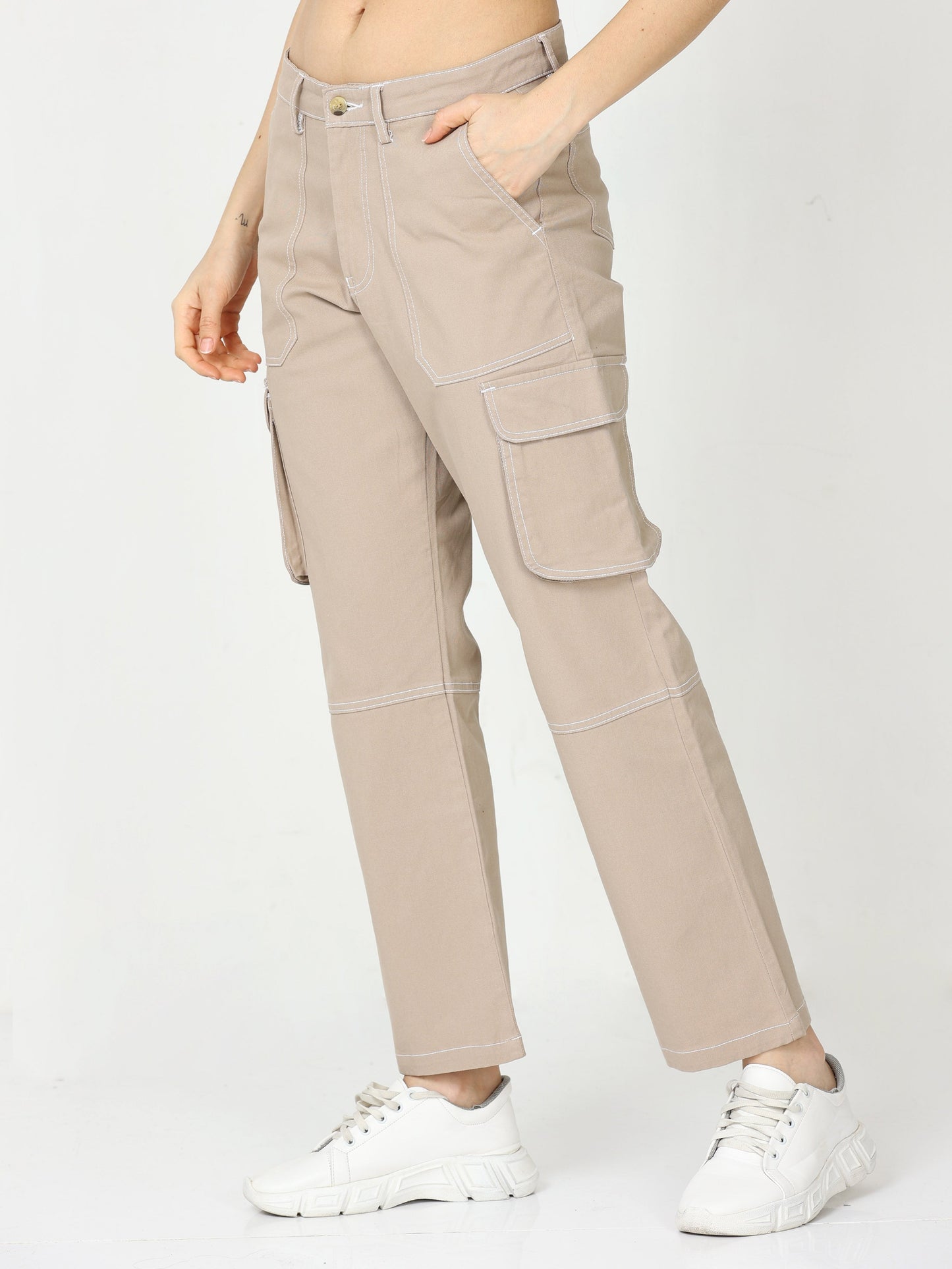 Women Classic Khaki Cargo