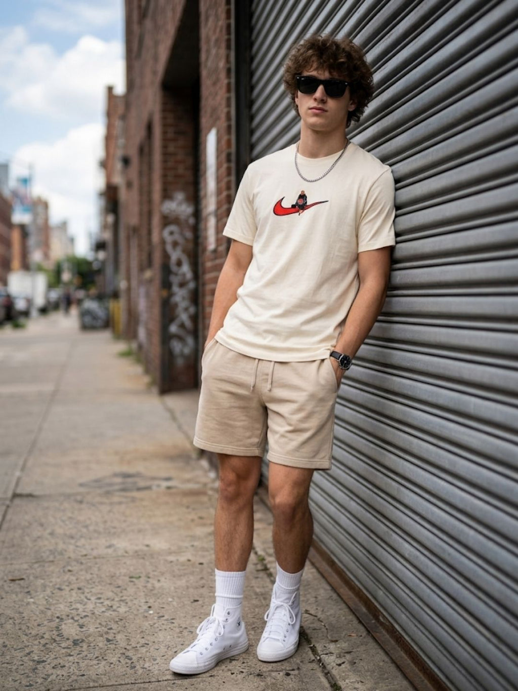 White Round Neck Bio Wash Single Jersey