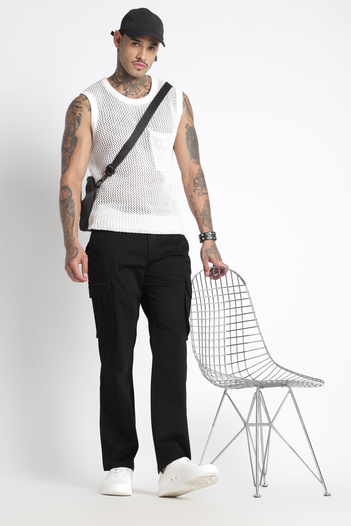 Men Big Boy Bulky Cargo-Black