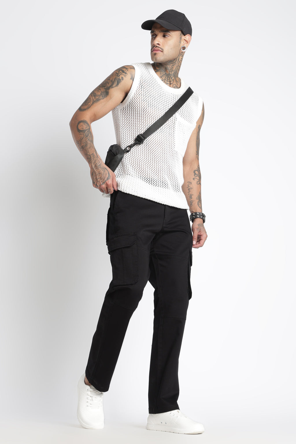 Men Big Boy Bulky Cargo-Black