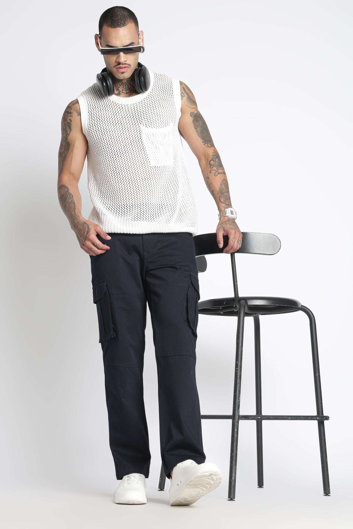 Men Big Boy Bulky Cargo-Navy