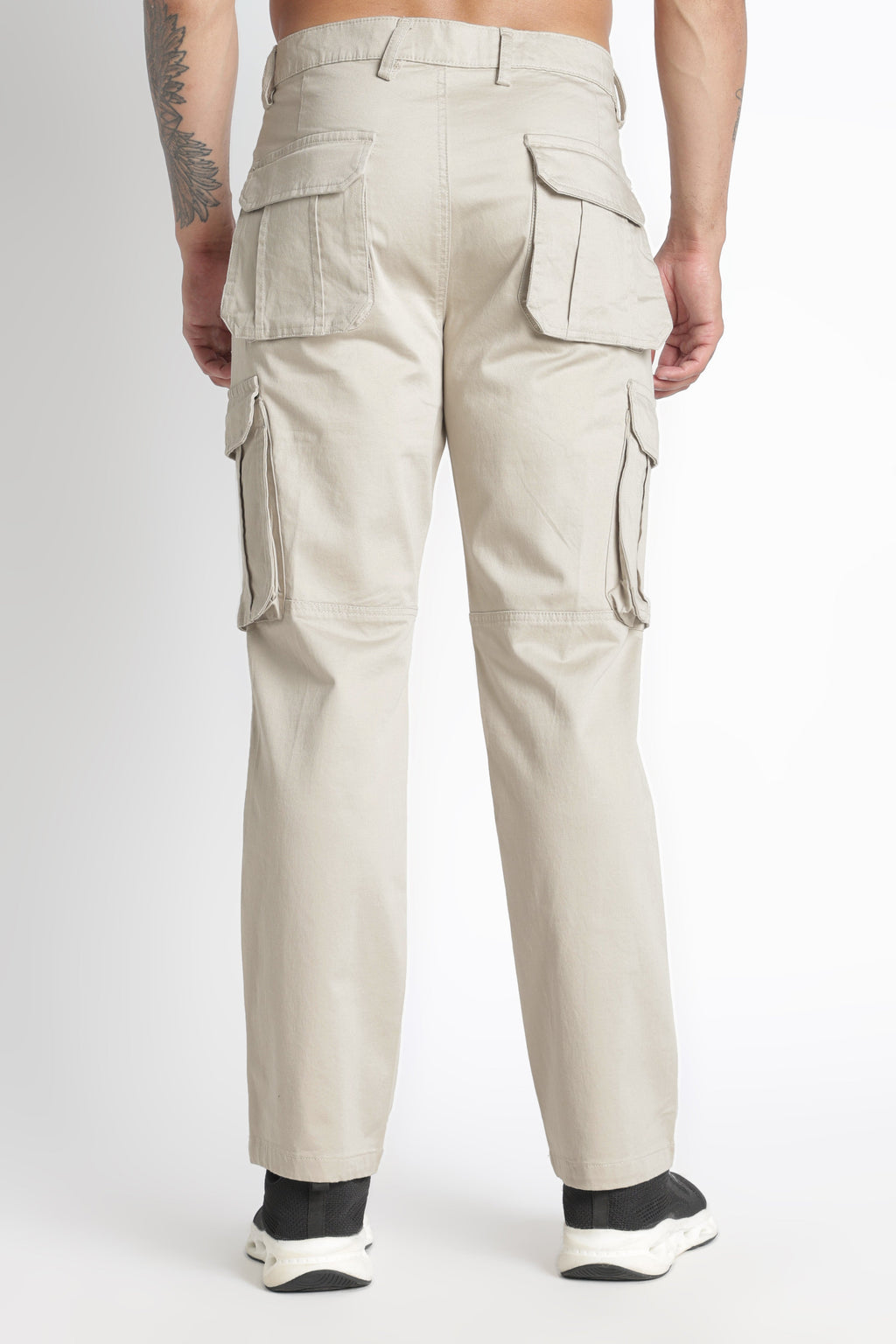 Men Big Boy Bulky Cargo-Cream