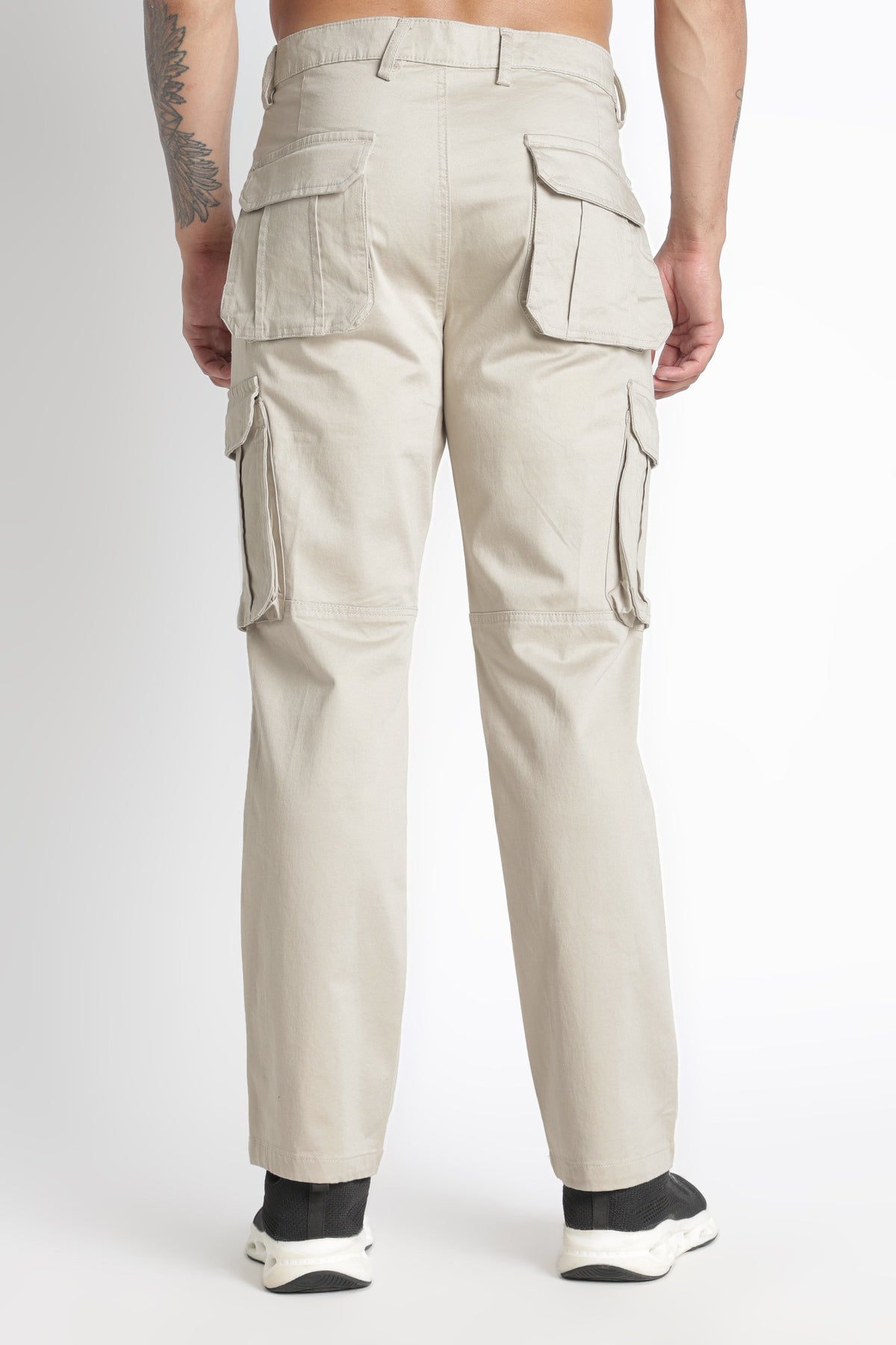 Men Big Boy Bulky Cargo-Cream