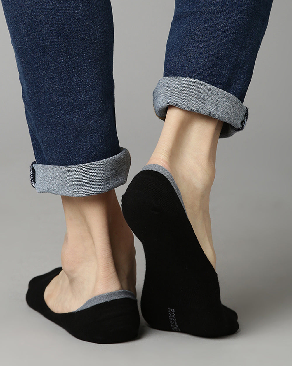 Loafer Socks - Black/Navy