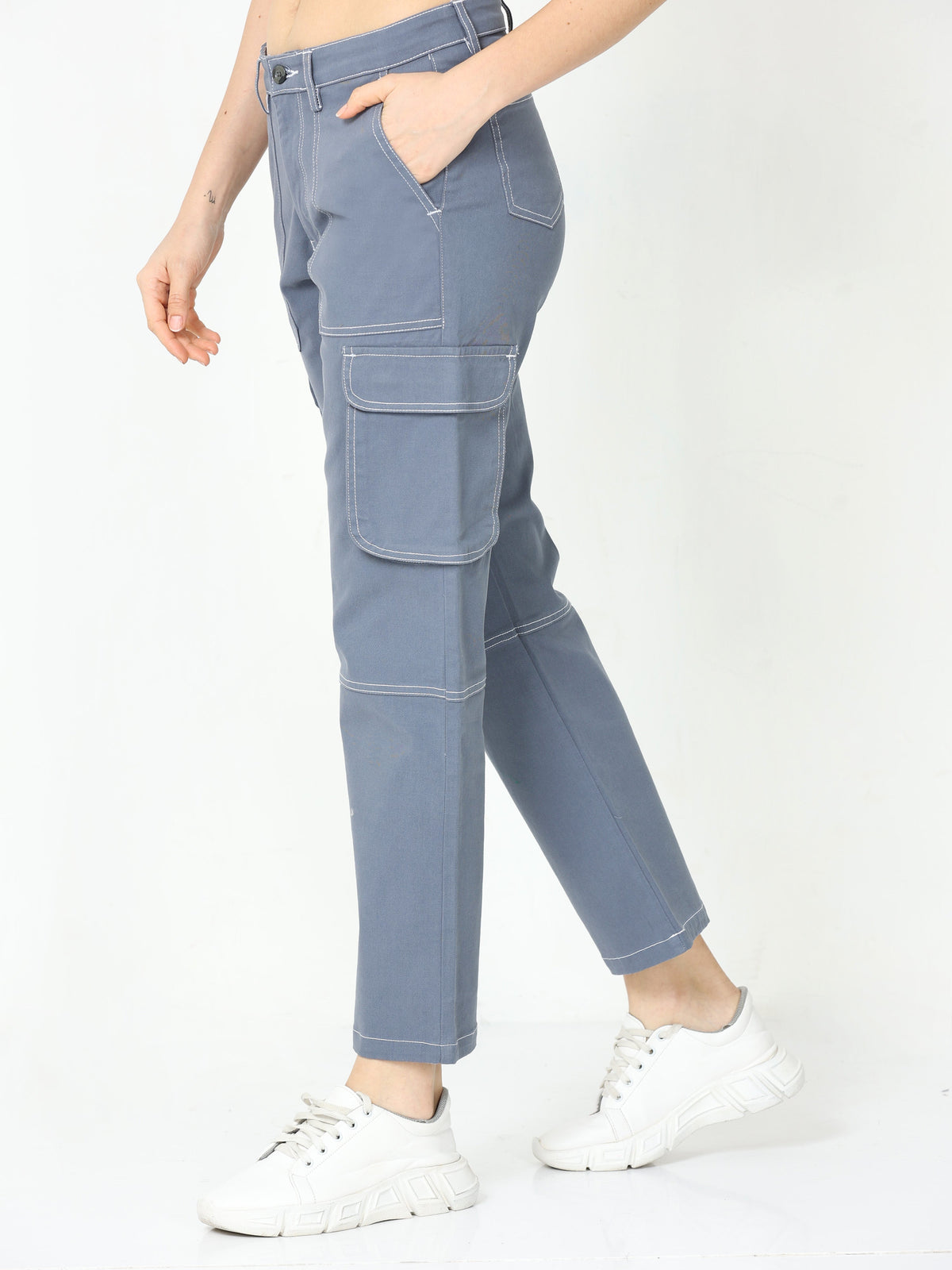 Women Classic Grey Cargo