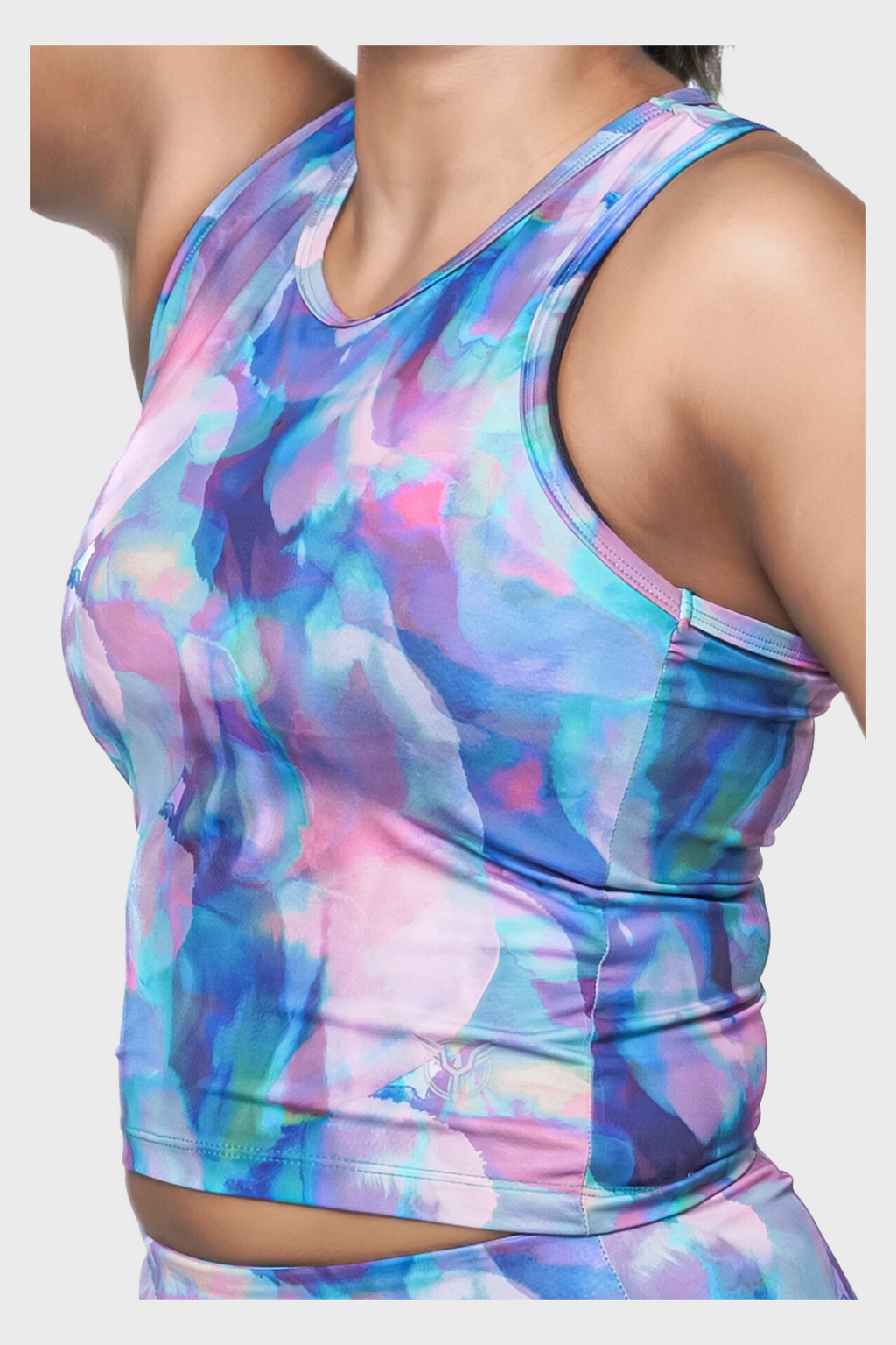 Aligntek: Stretchy Cool Tank-integerated Padded Bra