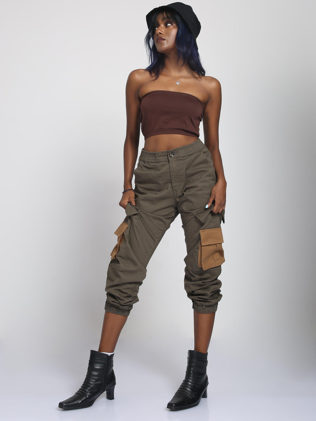 Women Jogger-Olive