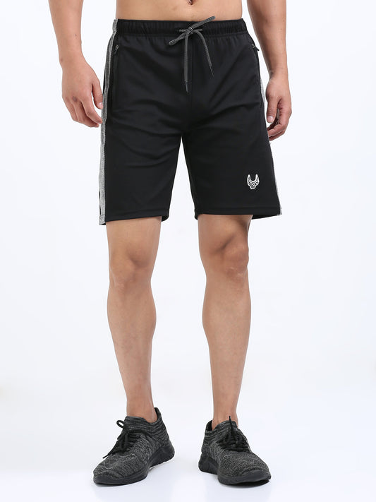 Men's Black Performance Shorts