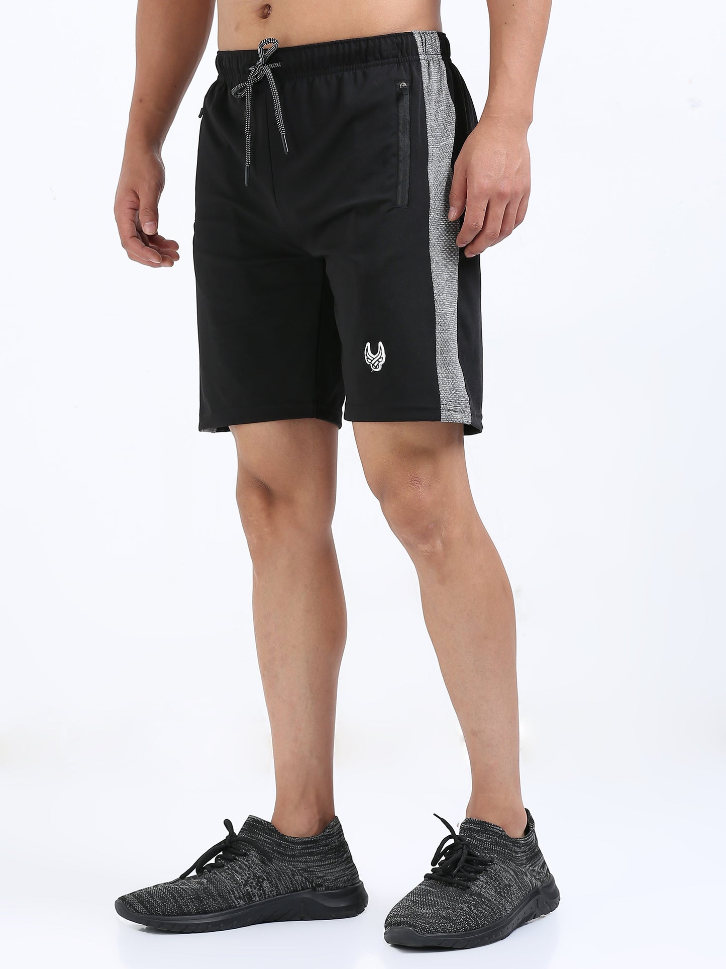 Men's Black Performance Shorts