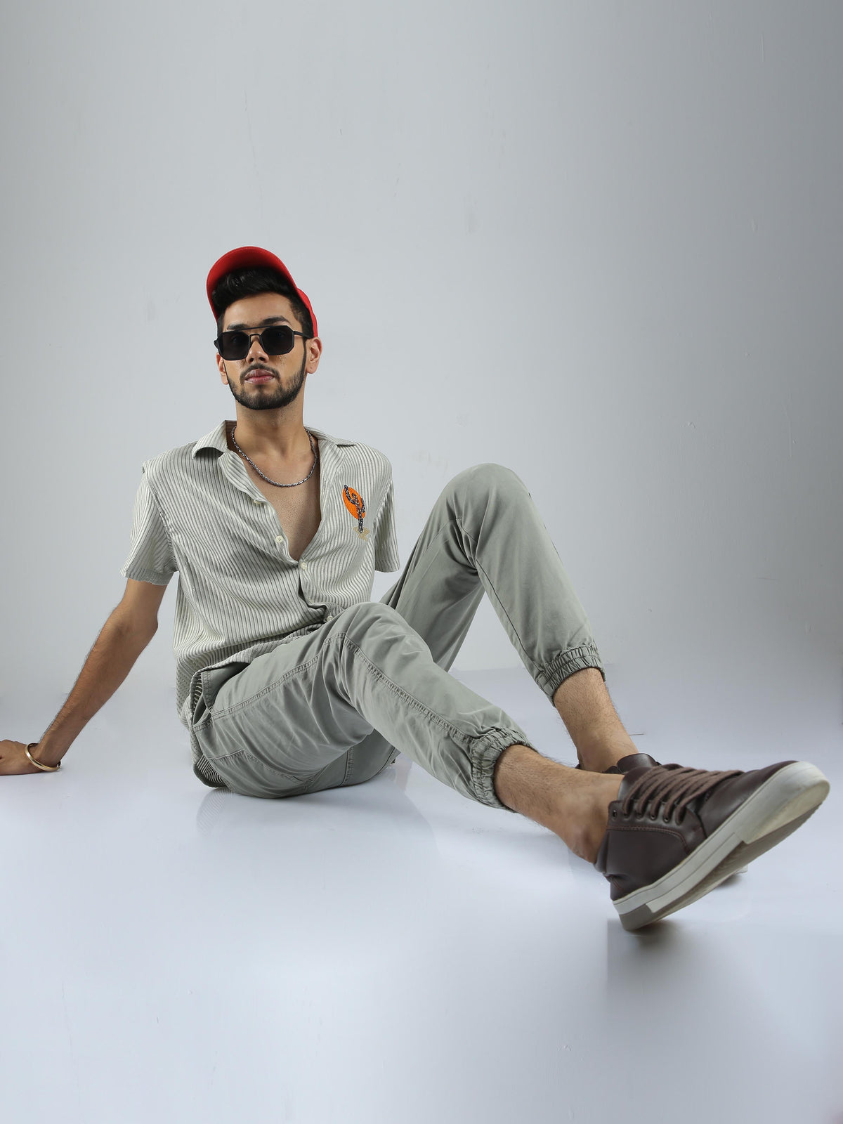 Men Joggers-Fern