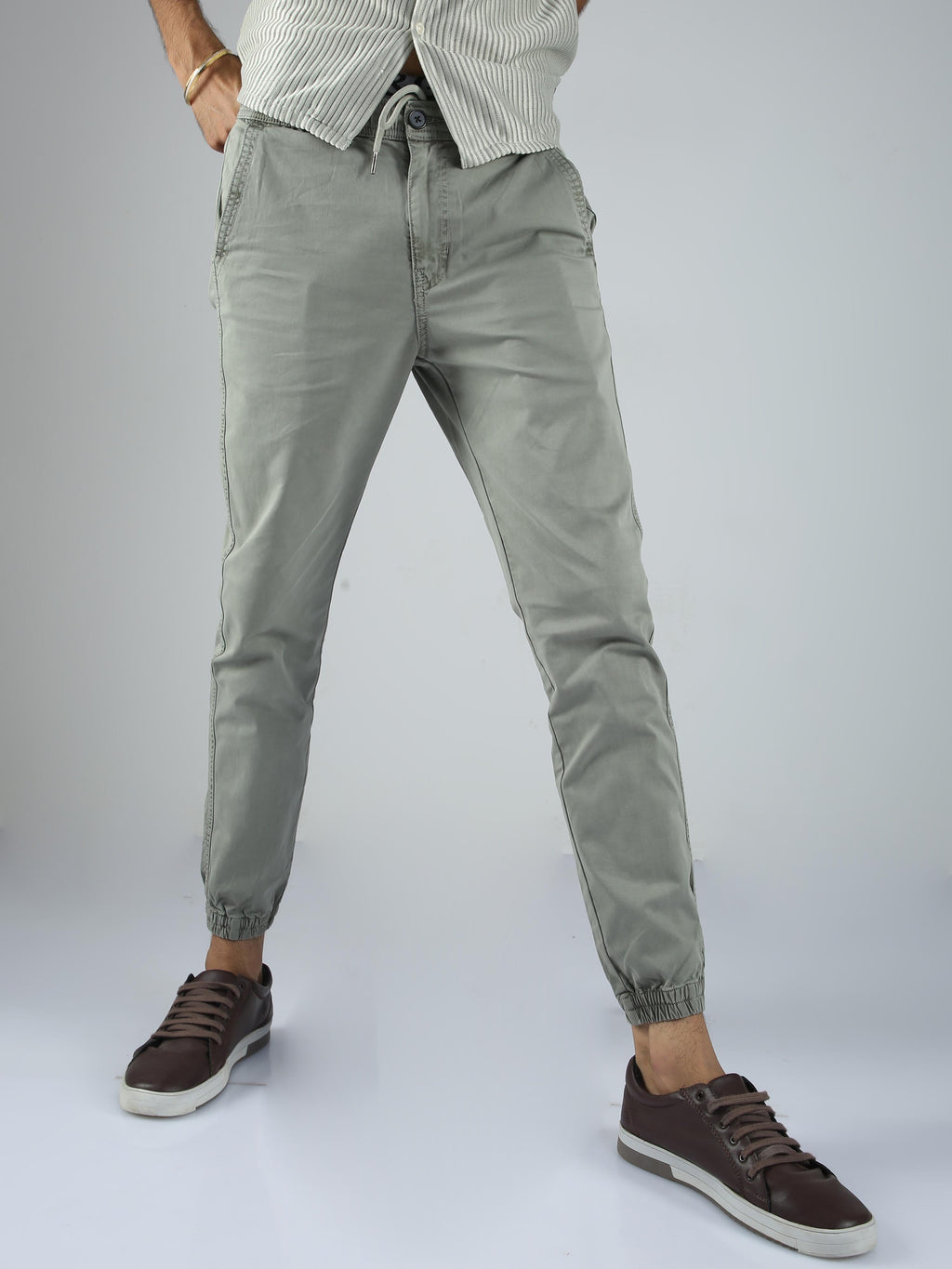 Men Joggers-Fern