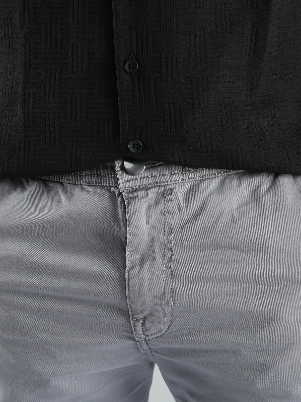 Men Joggers-Smoke