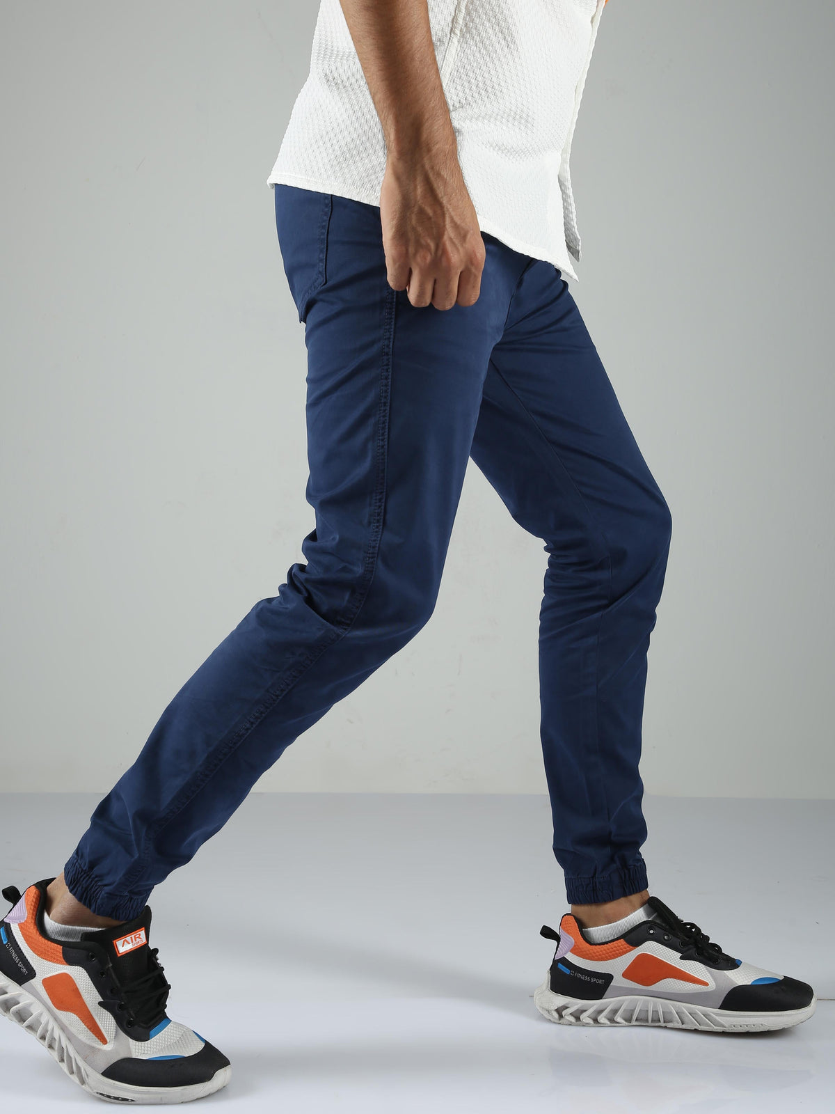 Men Joggers-Royal Blue
