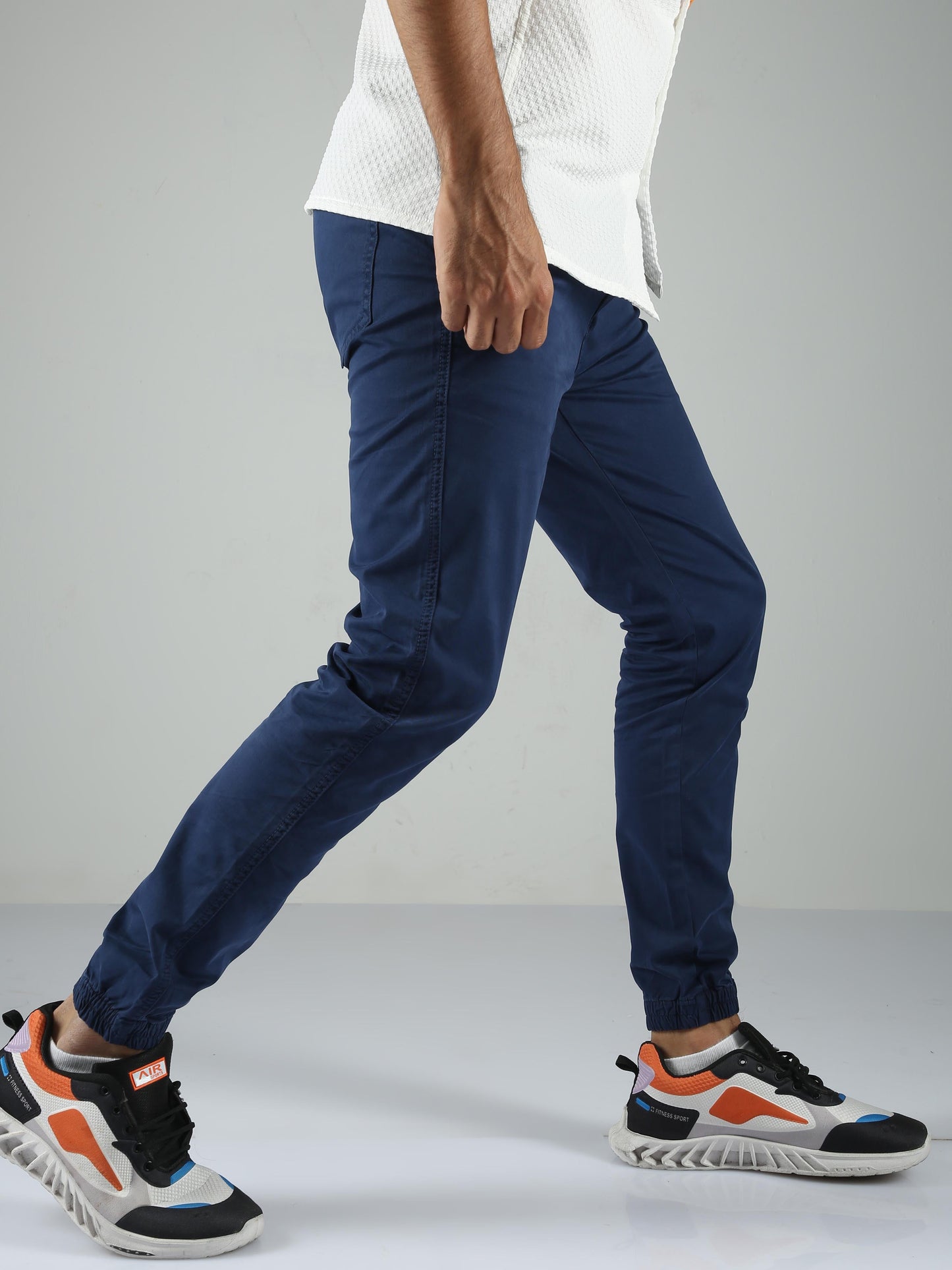 Men Joggers-Royal Blue