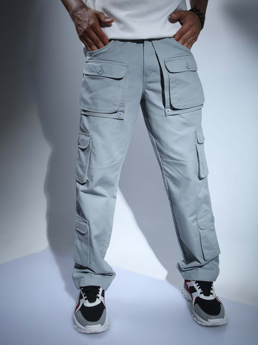 Men Fern Hip Hop Baggy Cargo