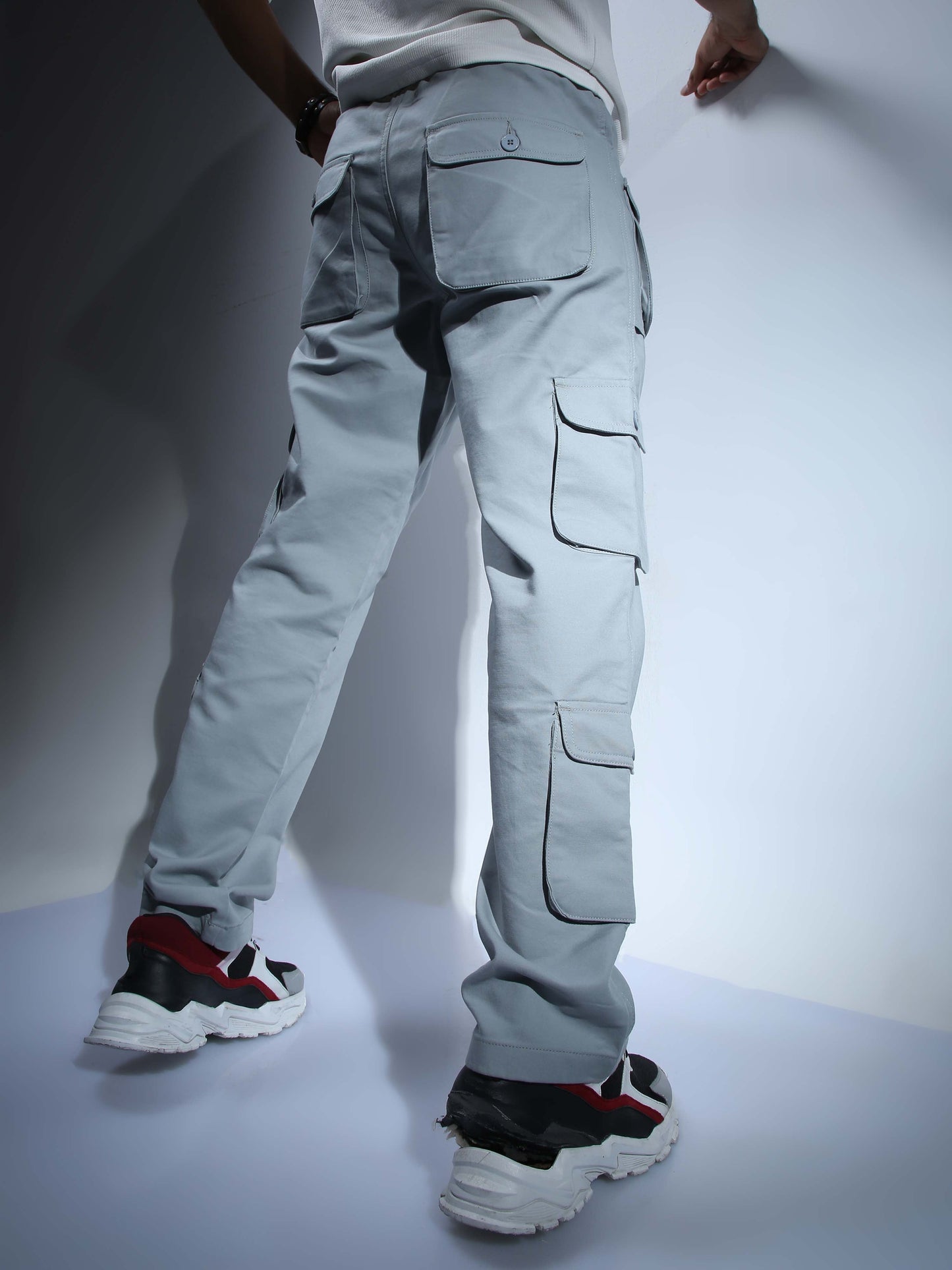 Men Fern Hip Hop Baggy Cargo