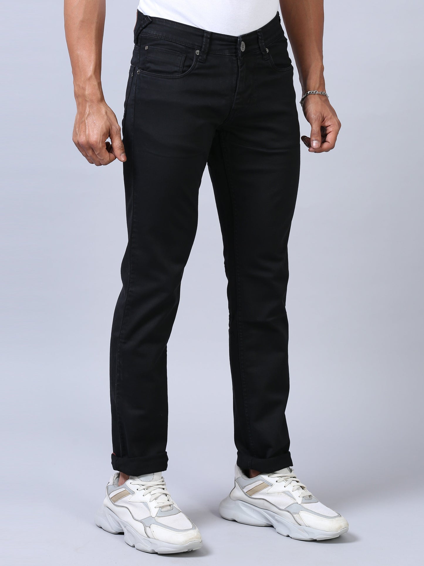 Colored Denim - Onyx Black