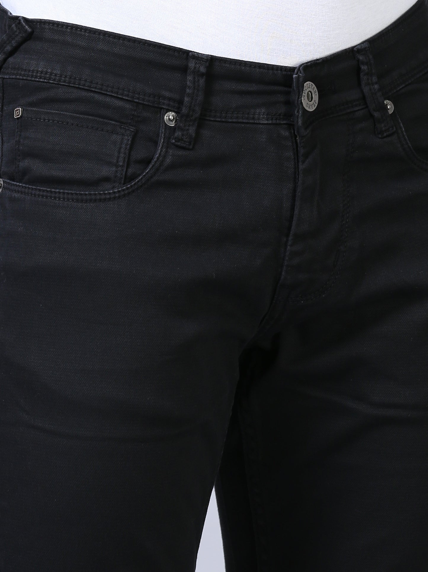 Colored Denim - Onyx Black
